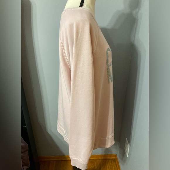 Old Navy “Cheers My Dear” Pink Sweatshirt - Picture 4 of 7